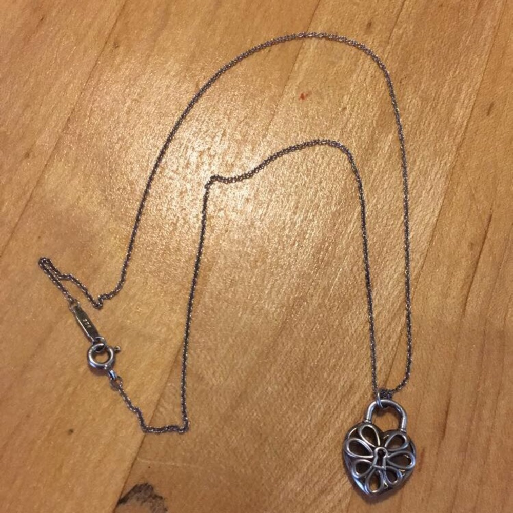 Tiffany’s heart shaped locket